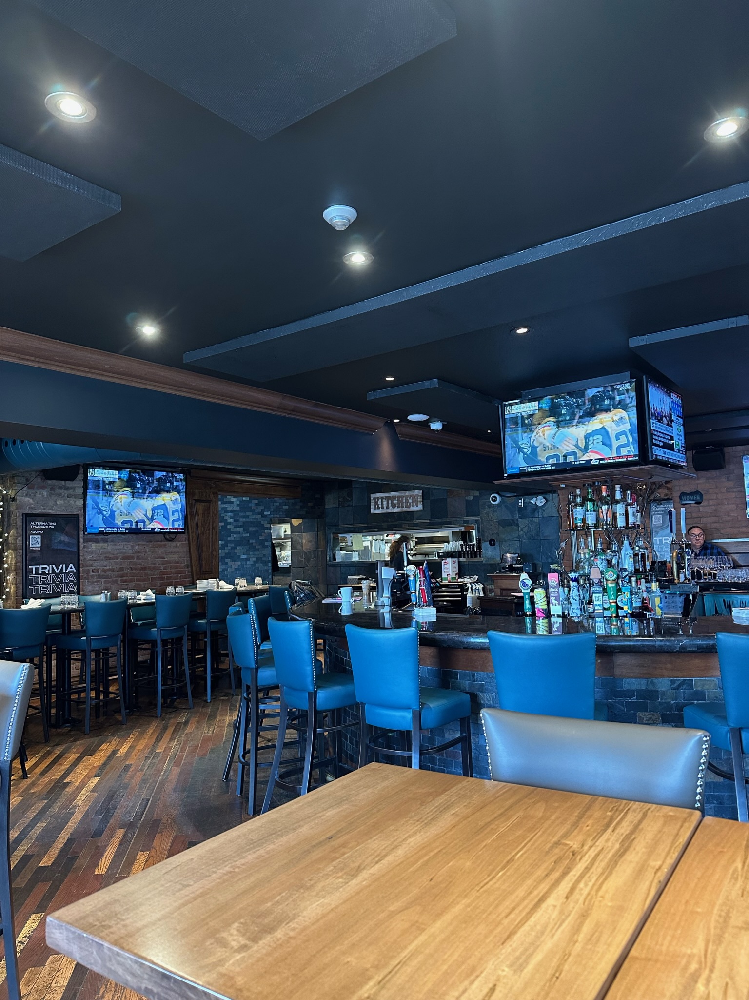 Large group dining event at Pump House Grille Co., Port Credit