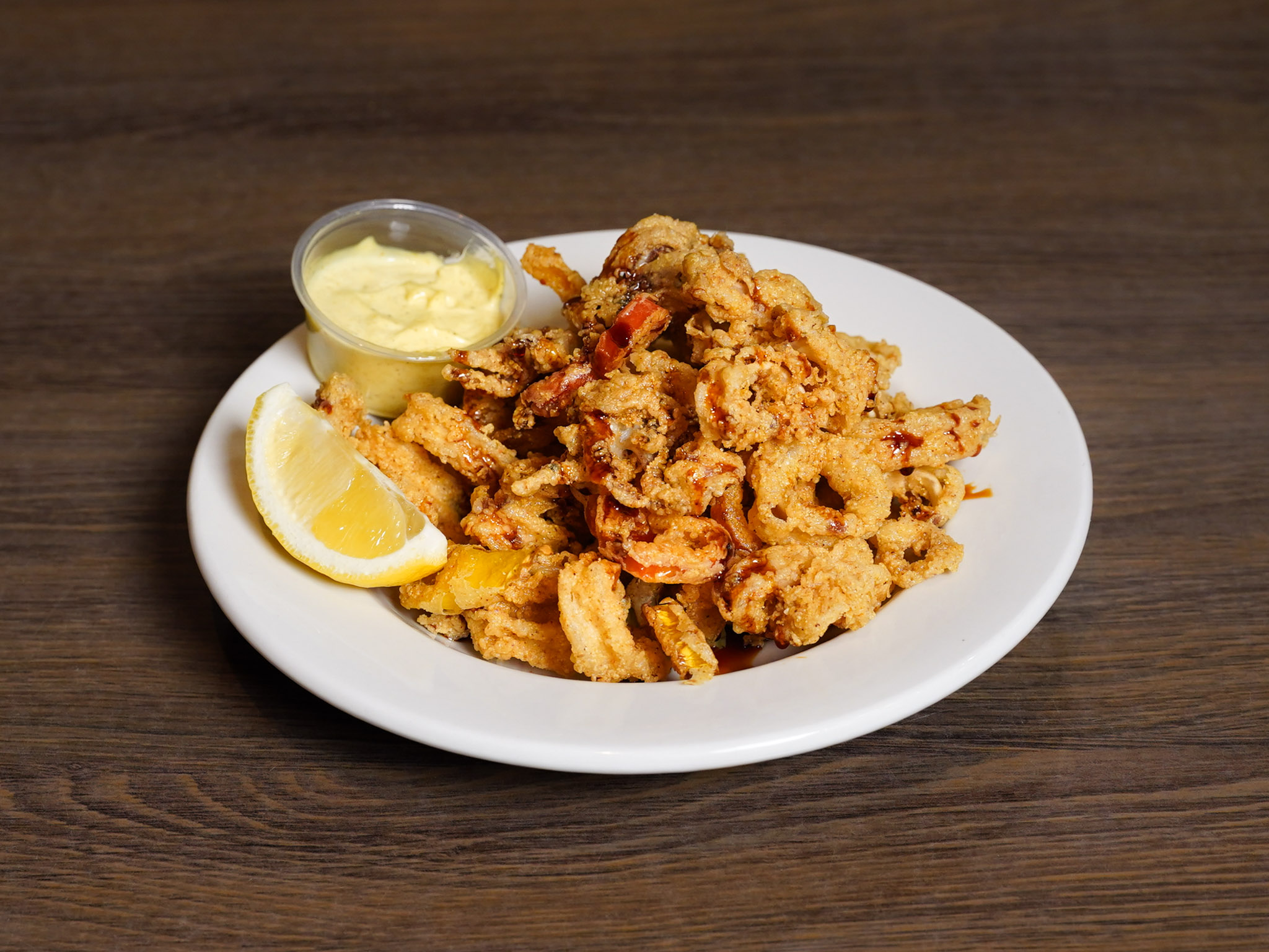 Calamari and catering food by Pump Group